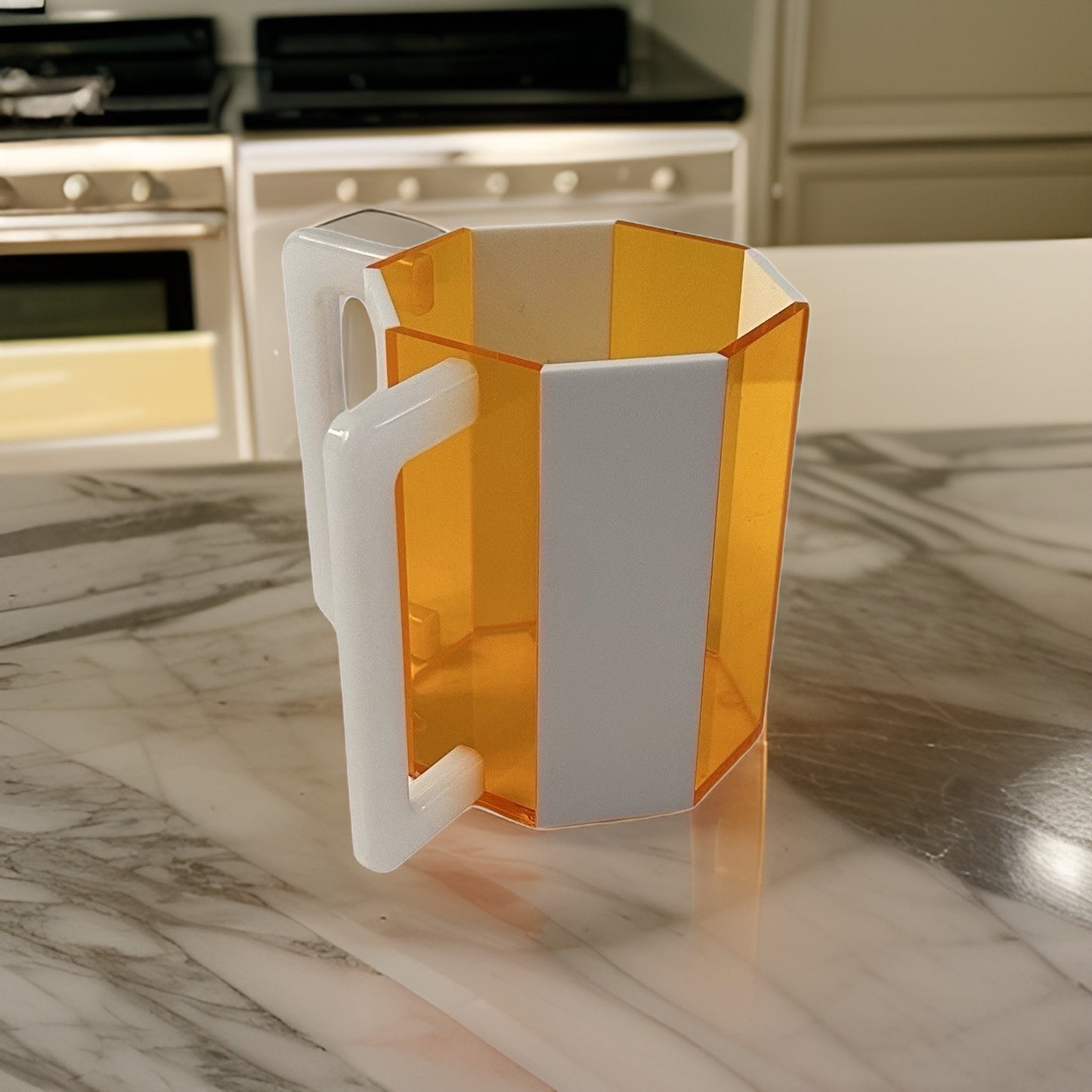 Lucite netilat yadayim washing cup - modern judaica