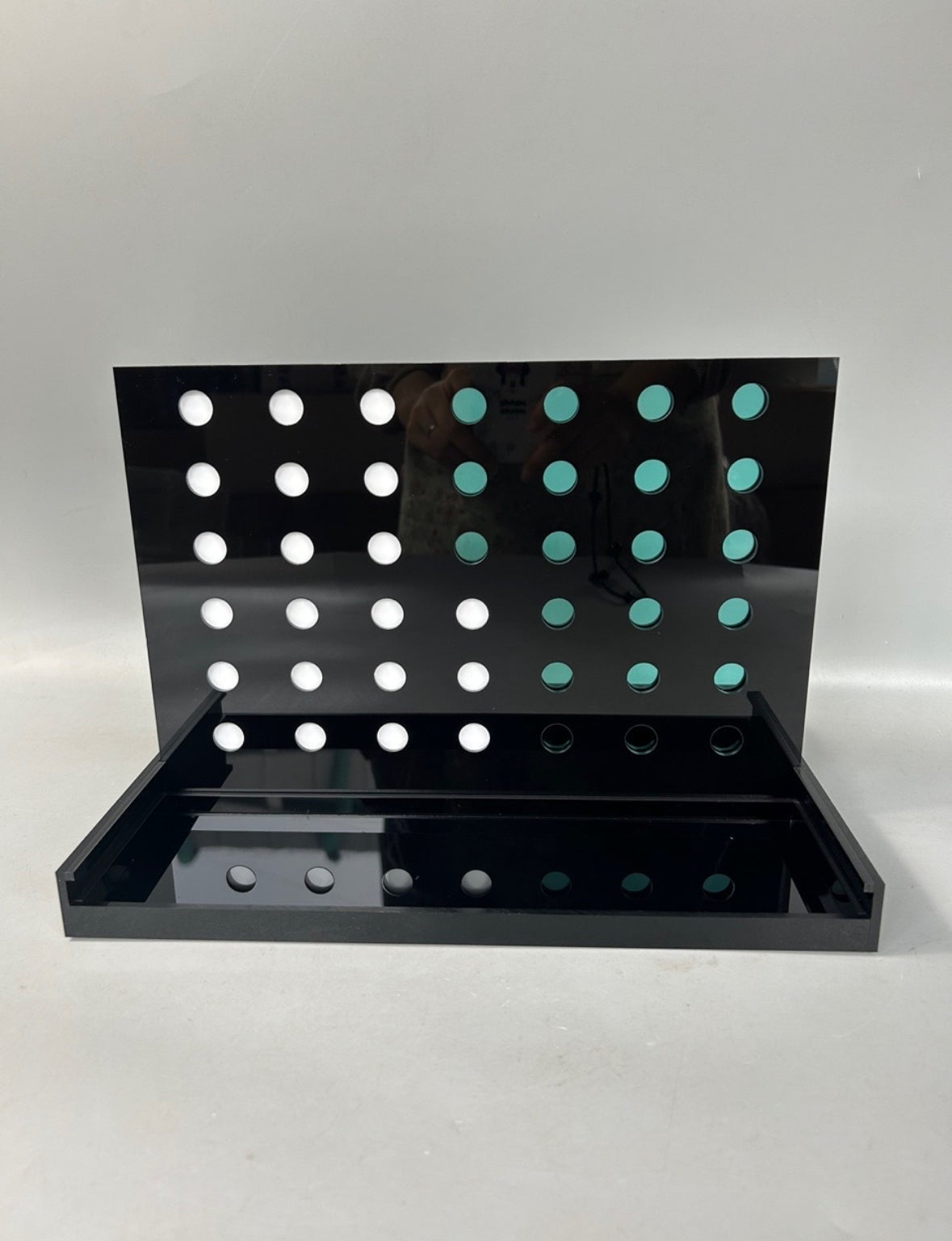 Lucite Acrylic Connect Four - 4 In A Row Game