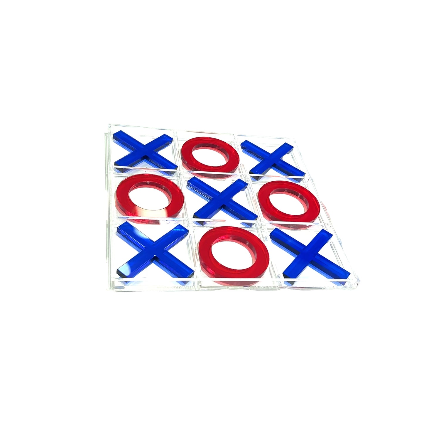 Lucite Tic Tac Toe modern board game